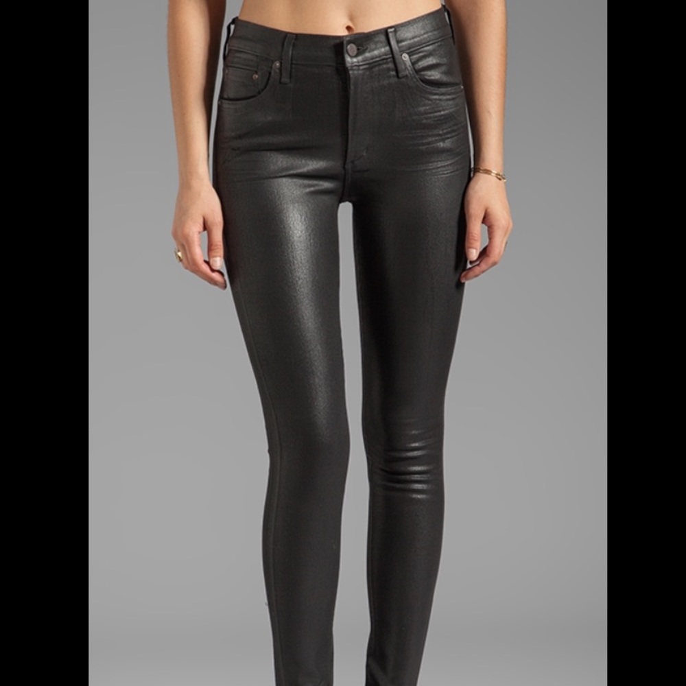 Citizens Of Humanity rocket high rise wax jean